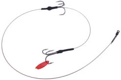 Ultimate 7x7 Steelwire Deadbait Leader 40cm - Hook Size 4