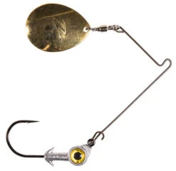 Z-Man Bullzeye Spinnerbait Gold Size 4.5 3/16oz