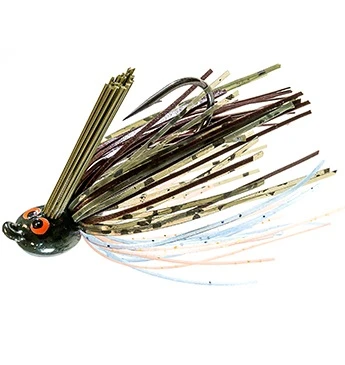 Z-Man Crosseyez Power Finesse Jig 3/8 Pond Scum 1 Z-Man Crosseyez Power Finesse Jig 3/8 Pond Scum