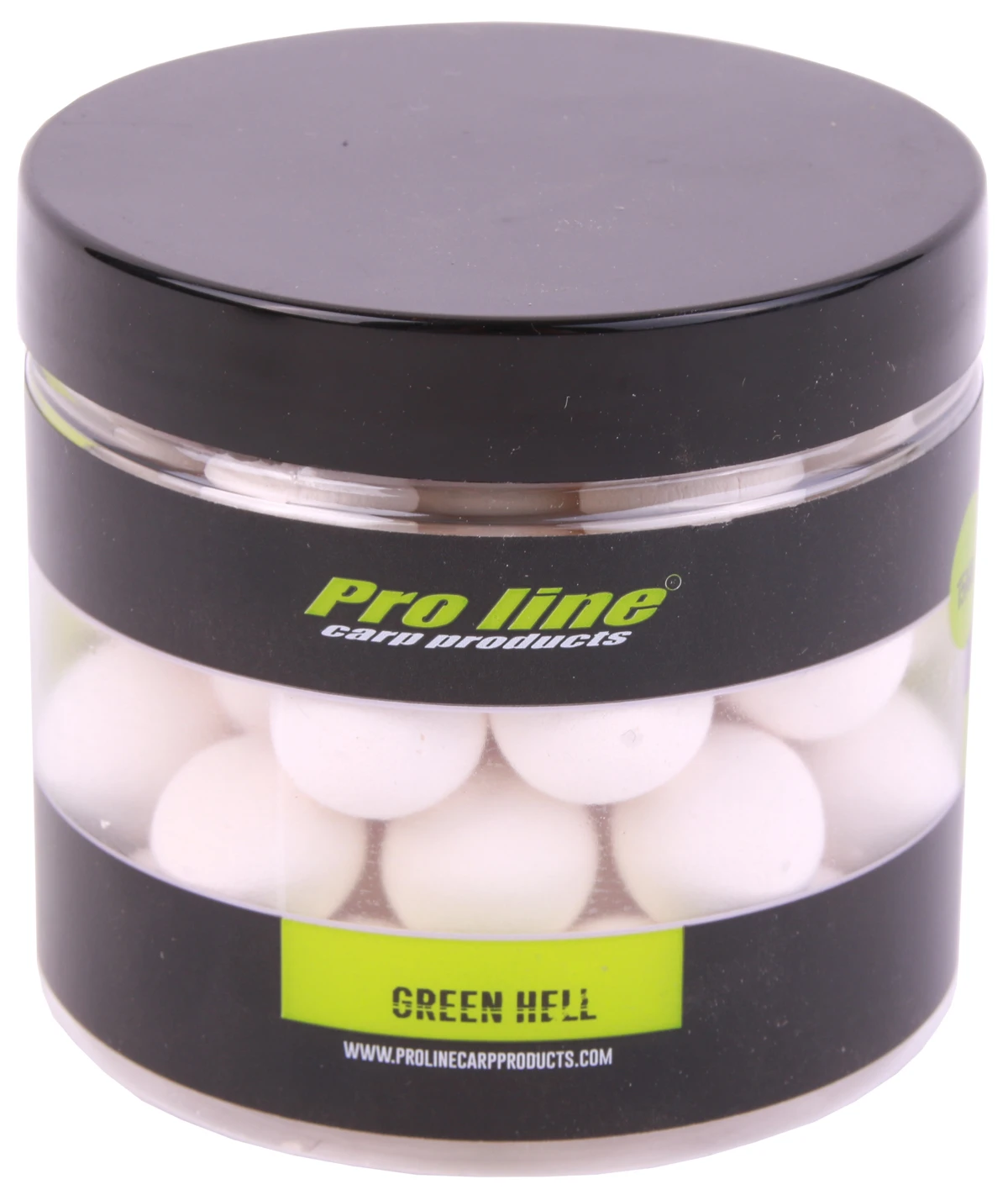 Proline Fluo Pop Ups 15mm 200ml - Green Hell Fluo 1 Proline Fluo Pop Ups 15mm 200ml - Green Hell Fluo