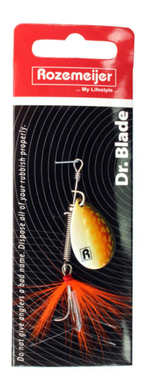 Rozemeijer Dr. Blade #3 Spinner 3,7g Hot Pike 1 Rozemeijer Dr. Blade #3 Spinner 3,7g Hot Pike