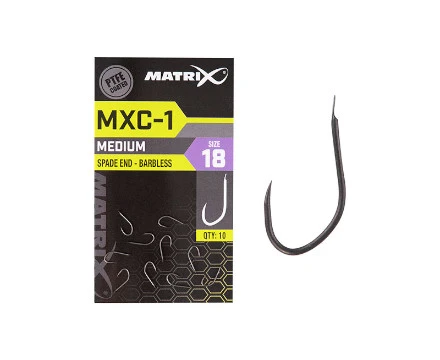 Matrix MXC-1 Barbless Spade End Witvishaken (10st) Maat 14 5 Matrix MXC-1 Barbless Spade End Witvishaken (10st) Maat 14 - Afbeelding 5