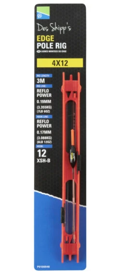 Preston Des Shipp's Edge Pole Rig 4x14 -Viswinkel 9abf451dc6773b0e