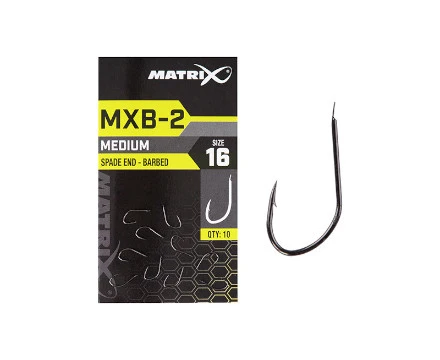 Matrix MXB-2 Barbed Spade End Black Nickel (10st) Maat 16 5 Matrix MXB-2 Barbed Spade End Black Nickel (10st) Maat 16 - Afbeelding 5
