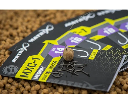 Matrix MXC-1 Barbless Spade End Witvishaken (10st) Maat 14 2 Matrix MXC-1 Barbless Spade End Witvishaken (10st) Maat 14 - Afbeelding 2