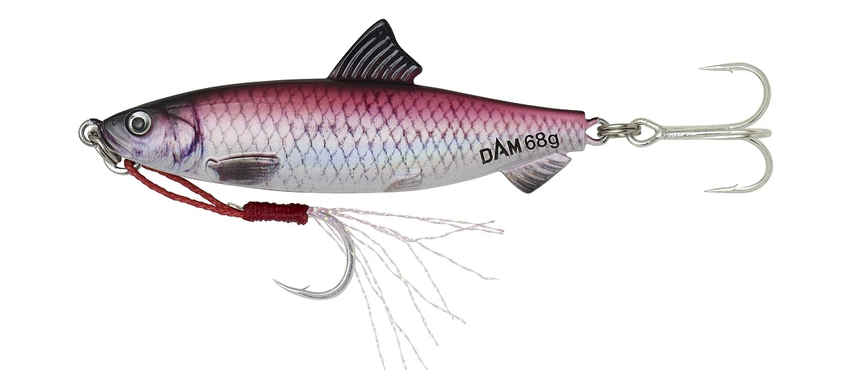 Dam Salt-X Herring Casting Jig 7cm 30g Sinking Pink UV 1 Dam Salt-X Herring Casting Jig 7cm 30g Sinking Pink UV