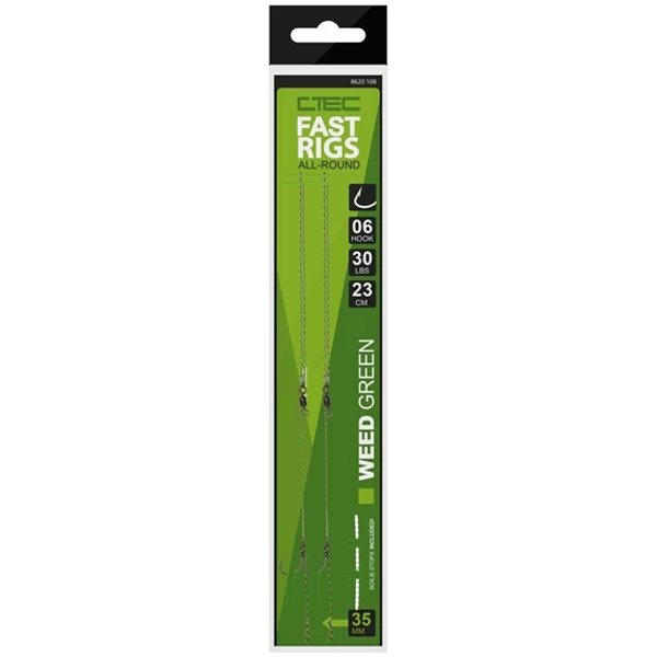 Spro C-TEC Fast Rigs AR Weedy #04 2pcs 2 Spro C-TEC Fast Rigs AR Weedy #04 2pcs - Afbeelding 2