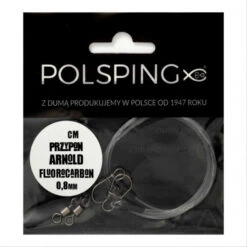 Polsping Arnold Fluorocarbon Leader 1mm 100cm (2pcs)